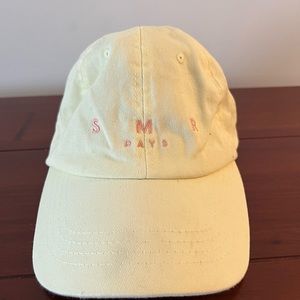 SMR Days Pastel Yellow Hat